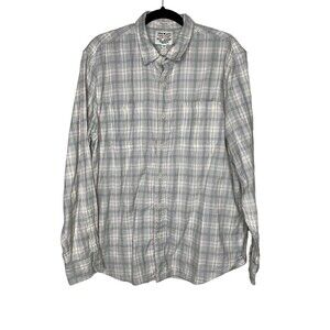 Lucky Brand Mens California Handcrafted Button Down Flannel Classic Sz XL